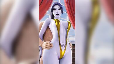 'Mastering the Art of Hentai: Widowmaker's Costume Collection - Save Ass!'