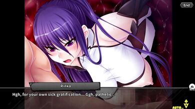 "Tales of Taimanin RPGX: Akiyama Rinko's Atmospheric Arsenal"