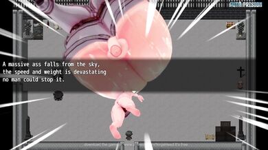 'Mighty Queen Titania and her massive futa ass locked up in a sexy prison game!'