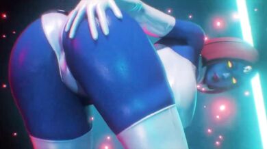 'Sexy Temptress Sensually Seducing Her Magic Wand'