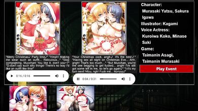 'Christmas Hentai Porn - Sakura and Murasaki in the Hot Scene, part 02 (Taimanin Asagi Battle Arena ENG)'