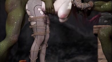 During their weekend trip to the forest, two sexy milfs are caught by a mischievous goblin who wants them for his own naughty deeds.