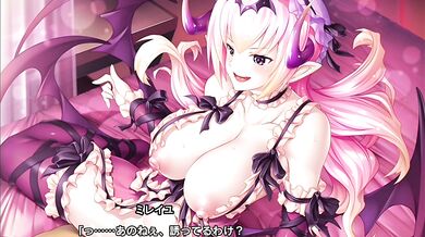 In a dream, Mireille explores her sexual fantasies with her taimanin master in the second part of this erotic RPG hentai video.