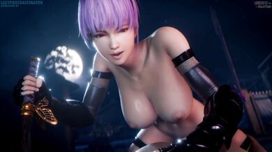 "Riding the Range with Ayane (Dead or Alive) in Cowgirl Style!"