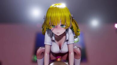 "Riding the Big Stick Like a Gyaru Cowgirl"