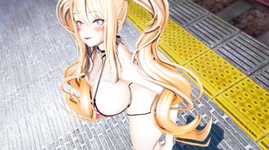 'Cobby and Gambare dance, Azur Lane - a sexy 4K hentai PORN adventure!'