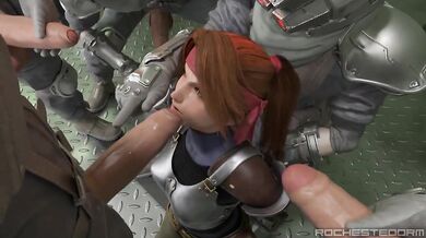 'Jessie's Capture and For*ced Training by Shinra Soldiers (RochenstEDorm)'