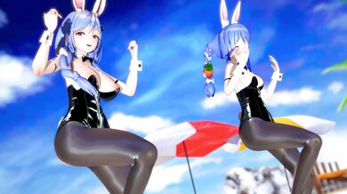 "Heart-Pounding Dance with Pekora and Her Mother, Usada!"