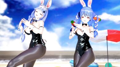 "Heart-Pounding Dance with Pekora and Her Mother, Usada!"