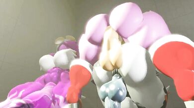 "Four beautiful women take turns pleasuring each other with toys and fingers until they reach a climactic finish."