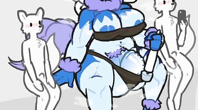 'Sexy-muscular-woman-transforms-into-a-giant-cock-and-fucks-you-with-it'