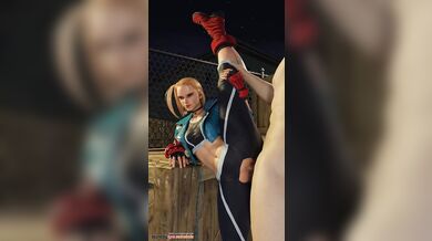 Rewritten as: "Cammy White's Hot Standing Split Fuck Position"