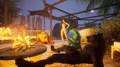 "Stranded on a Desert Island, Part 2 (1/2): A Hentai Castaway Adventure!"