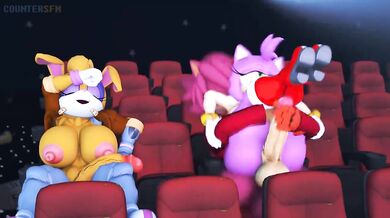 'Panty-sniffing harem of wild animals'