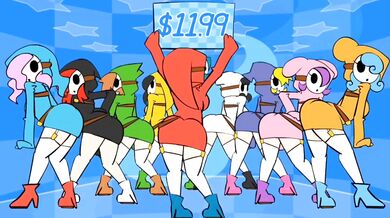 Le ShyGals sono come cheerleader, ma non ci sono squadre di calcio a cui seguire!