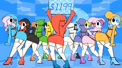 Le ShyGals sono come cheerleader, ma non ci sono squadre di calcio a cui seguire!