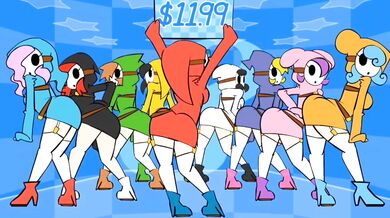 Le ShyGals sono come cheerleader, ma non ci sono squadre di calcio a cui seguire!