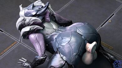 'Big-boobed Sara is attacked by flying dildos in a public place.'