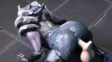 'Big-boobed Sara is attacked by flying dildos in a public place.'