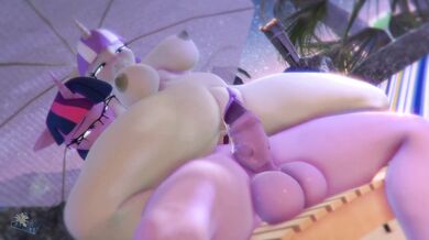 "A pony's dream come true - Twilight Sparkle's uncensored compilation of hentai art, hooves and horny moments!"