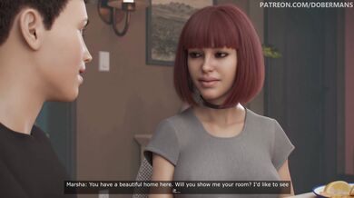 Rewritten as: "Cora the Unfaithful Housewife Episode 14: A Night of Excess with Her Personal Trainer and Two Men - Doberman Studio"