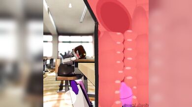 "The Naughty Schoolgirl and Her Teacher - A Hentai Lesson in Classroom Fun"