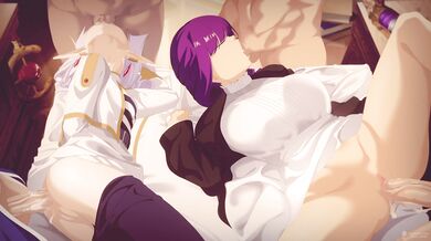 "Clothing-free BJ frenzy with a sexy neko"