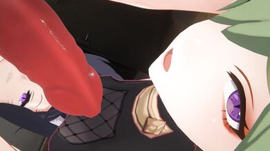 Sexy Nurse Delta Takes Advantage of Hurt Shinobu and Kukui in the Hospital Ward
