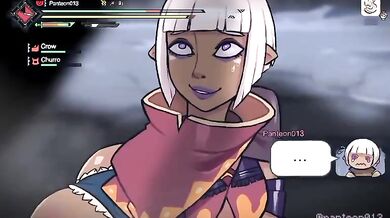 The Huntress and the Khezu: A Love Story Note: Khezu is a monster from Japanese folklore that resembles a giant centipede with human-like arms.