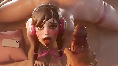 'Overwatch - D.va's Facials and Fun Adventures'