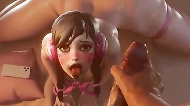 'Overwatch - D.va's Facials and Fun Adventures'