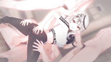 "Watch my body arch, as I cum in virtual reality"