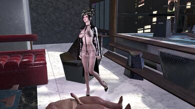 "Mythological Monstrosity - Medusa and the Hunk"