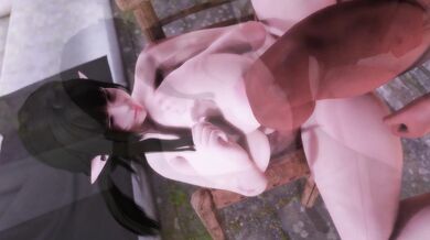 "Lyra, tied up and gagged on a wooden chair in an old abandoned warehouse."