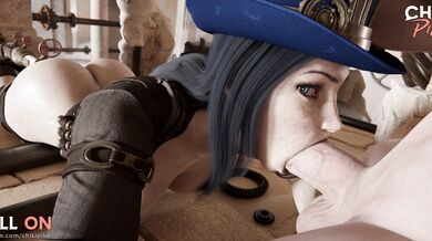 'MILF Teacher Caitlyn Gives Blowjobs to Students in the Classroom'