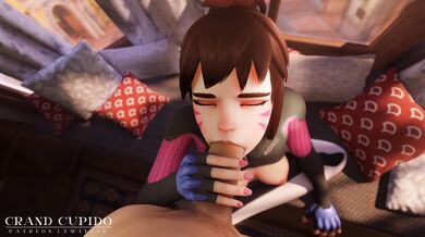D.va Loving Gentle Blowjob Emoji Overwatch 2