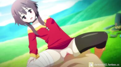 'Megumin, Kono Subarashii Sekai ni Shukufuku o!' (With an exclamation mark at the end)