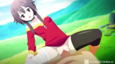 'Megumin, Kono Subarashii Sekai ni Shukufuku o!' (With an exclamation mark at the end)