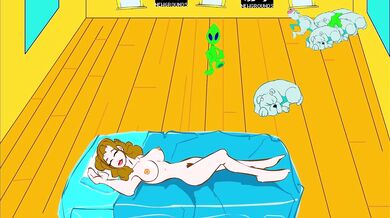 - 'Cumming to Earth, the Alien Snatches a Mound of Mindchamber Cock and Creams it with her Lovejuice while Time Stops in its Tracks'