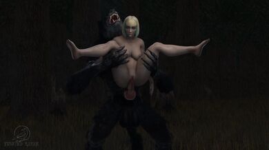 'Ela being violated by a werewolf TwistedRaven '