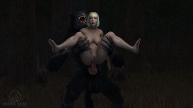 'Ela being violated by a werewolf TwistedRaven '