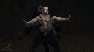 'Ela being violated by a werewolf TwistedRaven '