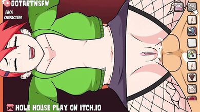 "Frankie Foster's Thick Thighs Spreading Doggy Style in the Hole House"