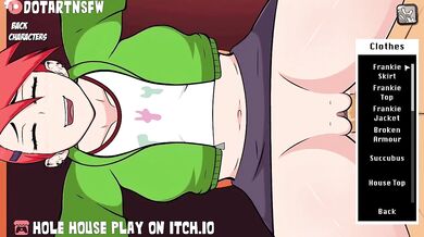 "Frankie Foster's Thick Thighs Spreading Doggy Style in the Hole House"