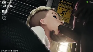 "Getting a taste of Gwen's pussy and ass with her busty bestie"