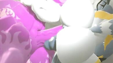 "Watch as Amy, Wave and Tangle get their hot bodies slathered in lubricant and penetrated with a variety of objects!"