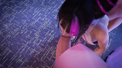 "Tentacle Love: Juri's POV Manon BlackjrXXXIII Hentai Porn Video"
