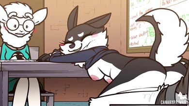 "Exotic Pet Playtime with a Fluffy Canary!"