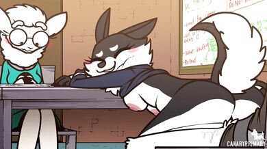 "Exotic Pet Playtime with a Fluffy Canary!"