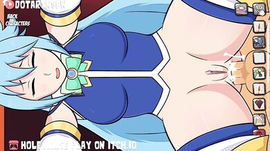 'Painful Love in the Afterlife: A Bent-over Creampie Doggy Style with Hole House'